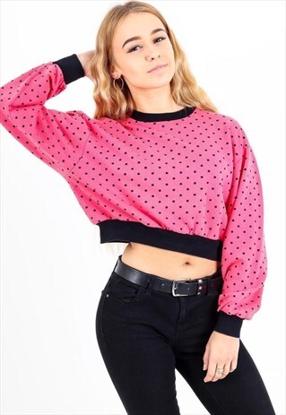 VINTAGE CROPPED SWEATSHIRT SW49