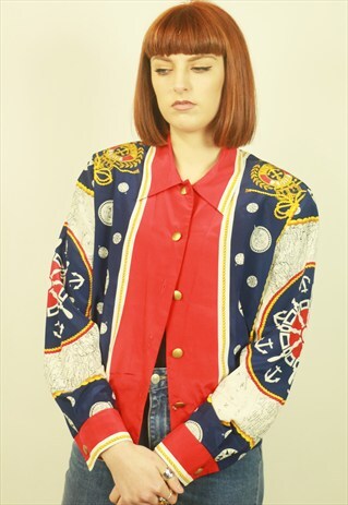 VINTAGE BAROQUE PATTERNED SHIRT