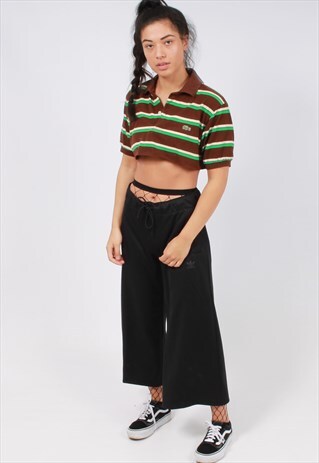 VINTAGE LACOSTE CROPPED POLO SHIRT