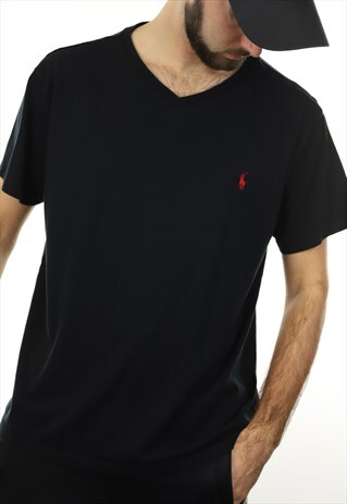 VINTAGE RALPH LAUREN SMALL LOGO T SHIRT TEE