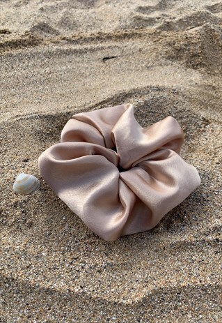 LARGE CHAMPAGNE SATIN