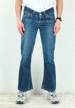 927 W30 L30 Regular Bootcut Jeans Denim Trousers Pants Retro
