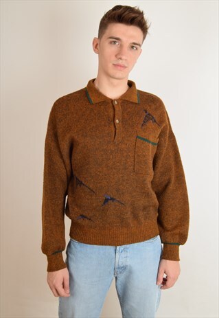 RARE VINTAGE LANVIN JUMPER MADE IN ITALY (2575)
