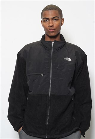 VINTAGE THE NORTH FACE DENALI FLEECE BLACK