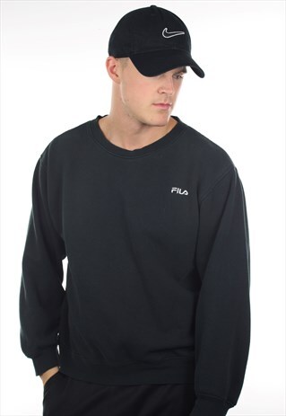 VINTAGE FILA SPELL OUT SWEATSHIRT JUMPER