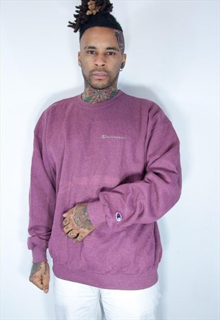 CHAMPION EMBROIDED SWEATSHIRT