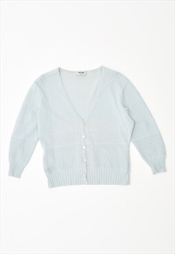 Vintage Moschino Cardigan Sweater Blue