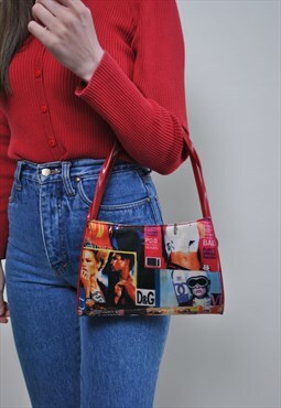 00s fashion style bag, y2k women party shoulder bag, vintage