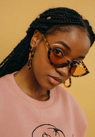 HALF TORTOISESHELL SUNGLASSES