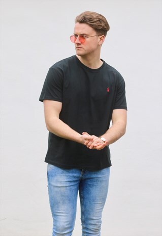 RALPH LAUREN USA VINTAGE MINIMALIST T SHIRT