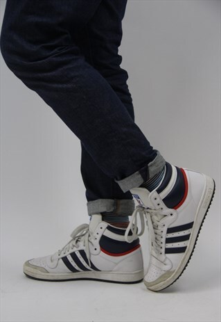 VINTAGE ADIDAS HIGH-TOP TRAINERS