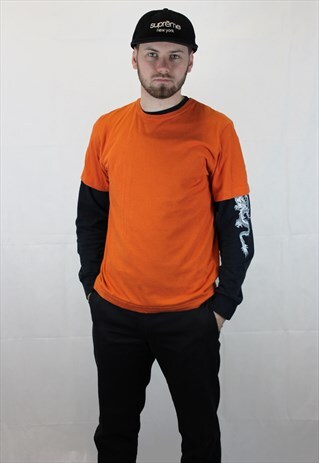 VINTAGE ORANGE TEE