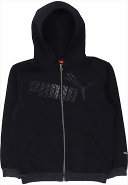 Puma 90's Spellout Zip Up Hoodie Small (missing sizing label