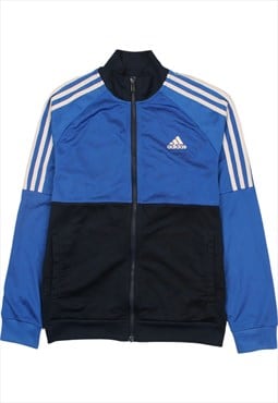 Vintage 90's Adidas Sweatshirt Sportswear Full Zip Up Blue