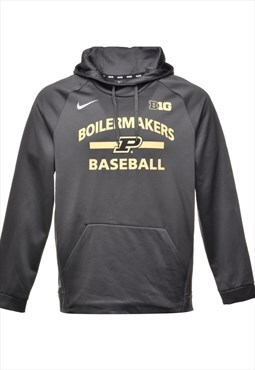 Vintage Nike Boilermakers Baseball Printed Sweatshirt - L