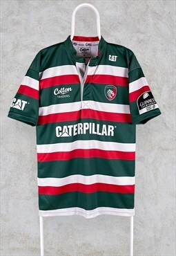 Leicester Tigers Rugby Shirt 2009-2011 Player Issue Medium