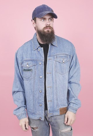 VINTAGE BLUE DENIM JACKET /R14042