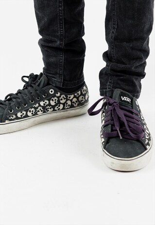 VINTAGE VANS SKULL TRAINERS