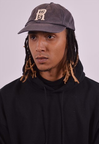RALPH LAUREN MENS VINTAGE CAP ONE SIZE BLUE 90S