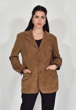 RALPH LAUREN VINTAGE BROWN JACKET CORDUROY