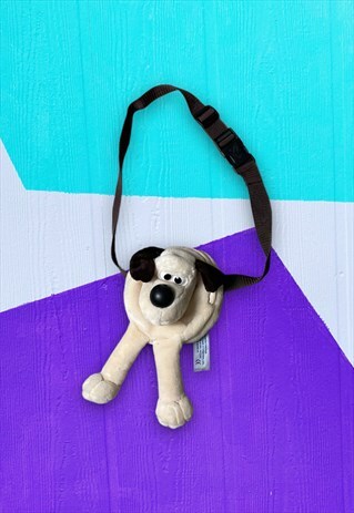 VINTAGE 90S WALLACE AND GROMIT SLING BAG 