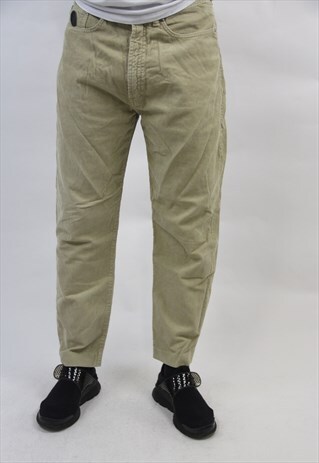 VINTAGE TRUSSARDI BEIGE CORD JEANS
