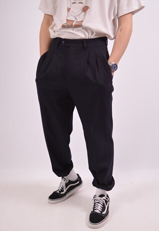 VINTAGE TROUSERS NAVY BLUE