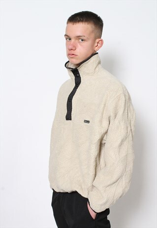 VINTAGE WOOLRICH TEXTURESD FLEECE