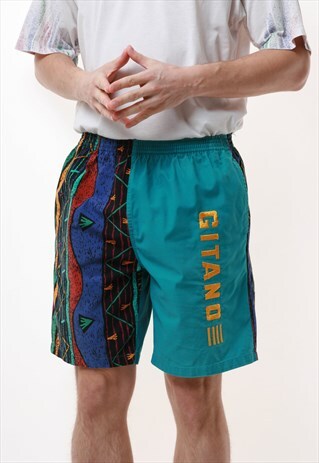 90S VINTAGE GITANO COTTON SHORTS SUMMER 17243