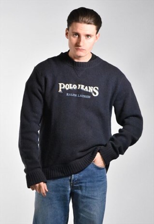 VINTAGE RALPH LAUREN POLO JEANS JUMPER