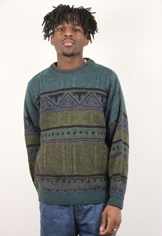 VINTAGE PATTERNED JUMPER