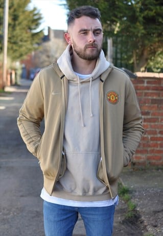 VINTAGE 90'S NIKE MANCHESTER UNITED FOOTBALL TRACK JACKET