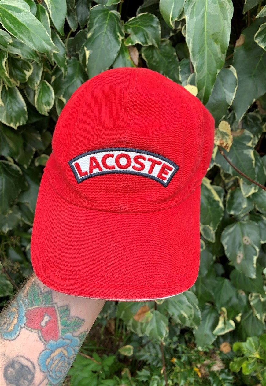 lacoste cap vintage