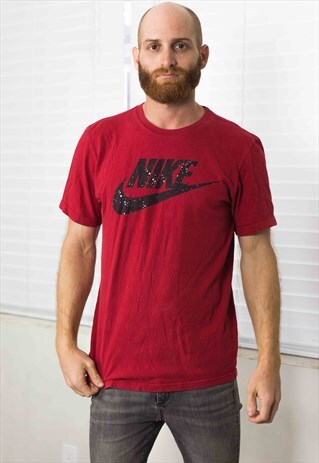 VINTAGE NIKE T-SHIRT LOGO 90S M 6.2