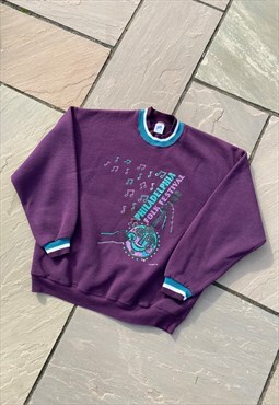 Jerzees 1994 Philadelphia Folk Festival Sweatshirt 