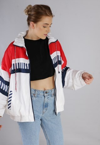VINTAGE PATTERNED BOMBER JACKET X397