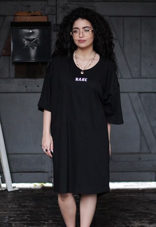 BLACK OVERSIZED RARE DRESS