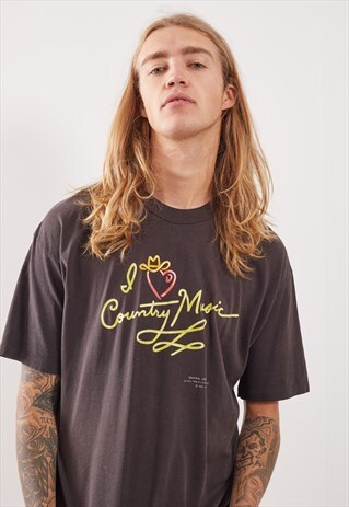 VINTAGE COUNTRY MUSIC GRAPHIC T-SHIRT