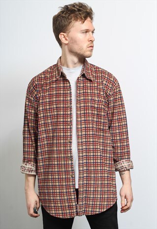 VINTAGE CORDUROY CORD SHIRT