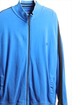 Vintage Chaps Polo Ralph Lauren Zip up Sweatshirt Blue