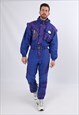 VINTAGE SKI SUIT 90'S REUSCH SNOW SHORT LENGTH M 38" (75F)