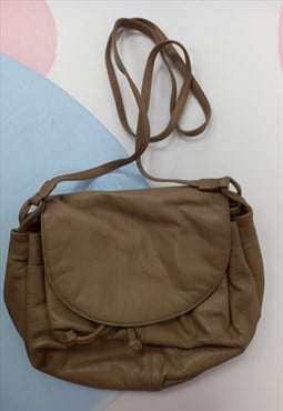 00's Vintage Harrods Shoulder Bag Brown