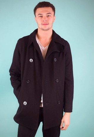 VINTAGE 90'S OLD NAVY PEA COAT