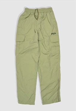 Vintage 90s FILA Cargo Trousers in Cream