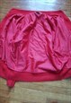 1980S VINTAGE RED ANGORA CARDIGAN, RED FLUFFY ANGORA SWEATER