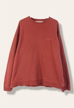 Vintage Columbia Sweatshirt Round neck in Brown XXL