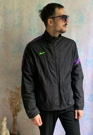 metallic nike swoosh tracksuit