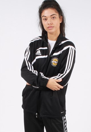 VINTAGE ADIDAS THREE STRIPE INDIANAPOLIS WINDBREAKER JACKET