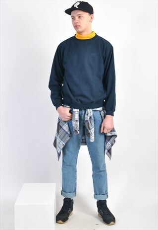 VINTAGE 90'S SWEATSHIRT IN BLUE
