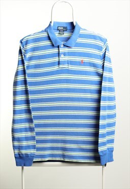 Vintage Polo Ralph Lauren Striped Polo Top Pony Logo
